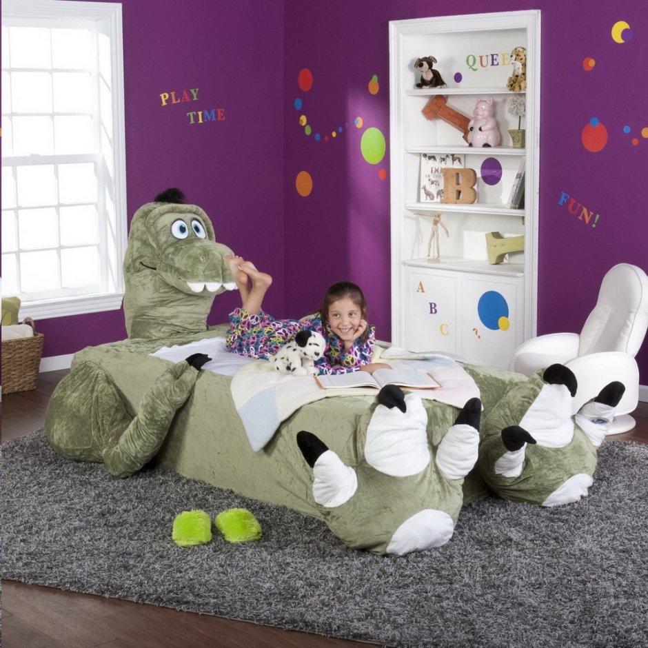 Детские кровати с динозаврами