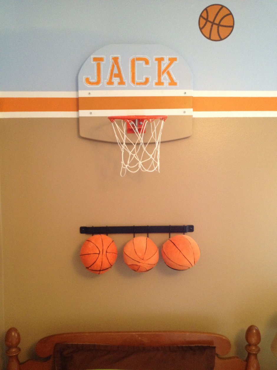 Дизайн комнаты баскетбол