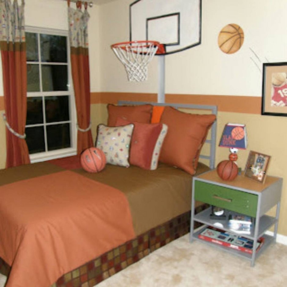 Баскетбольное кольцо в спальню подростка