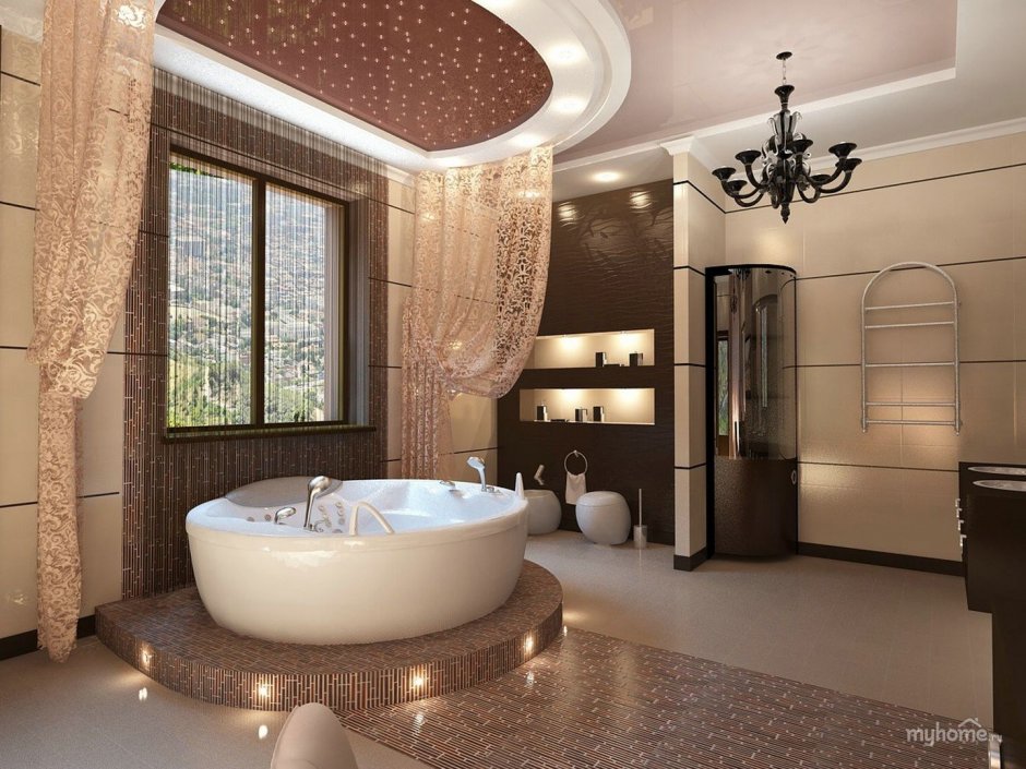 Красивая ванная комната