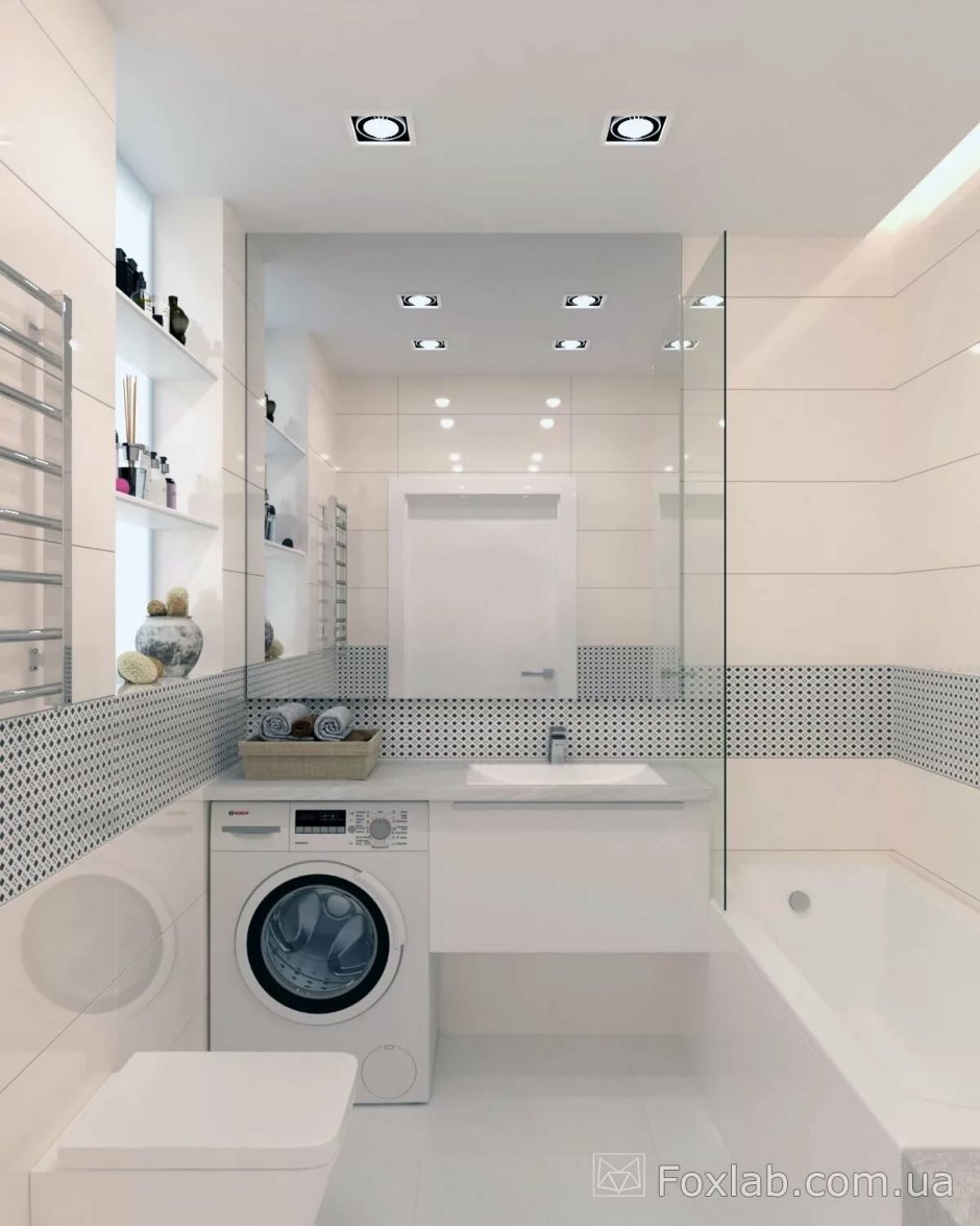 Маленькие дизайнерские Ванные комнаты