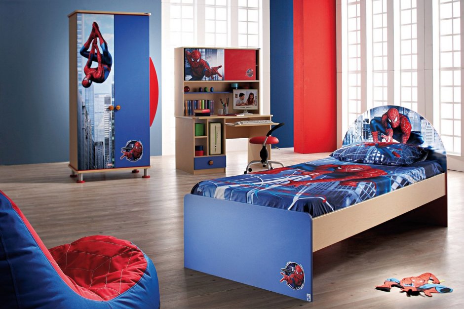 Детский кровать человек-паук Чилек