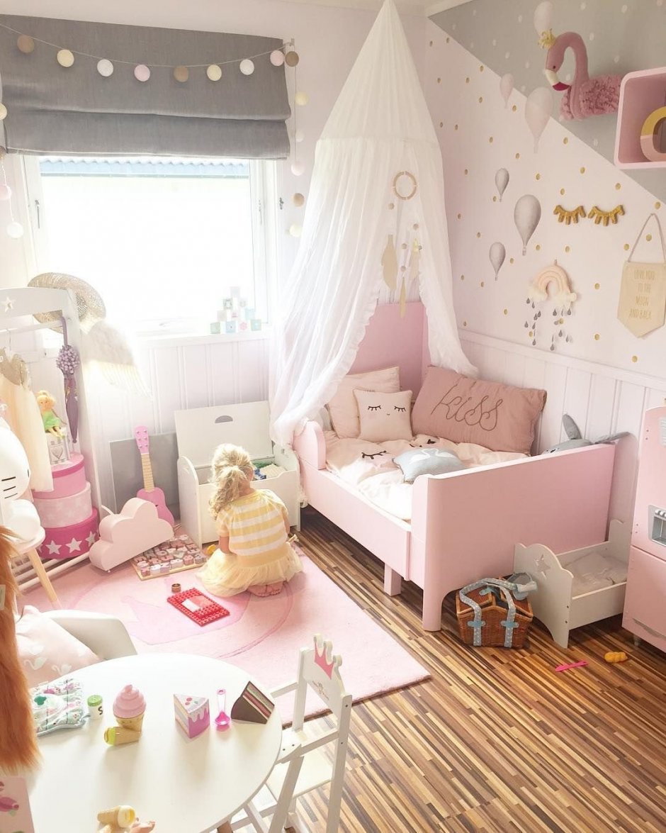 Интерьер детской комнаты девочке 3 года