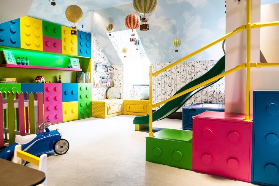 Детские игровые комнаты в Европе (35 фото)