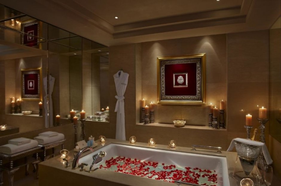 Романтическая ванная комната