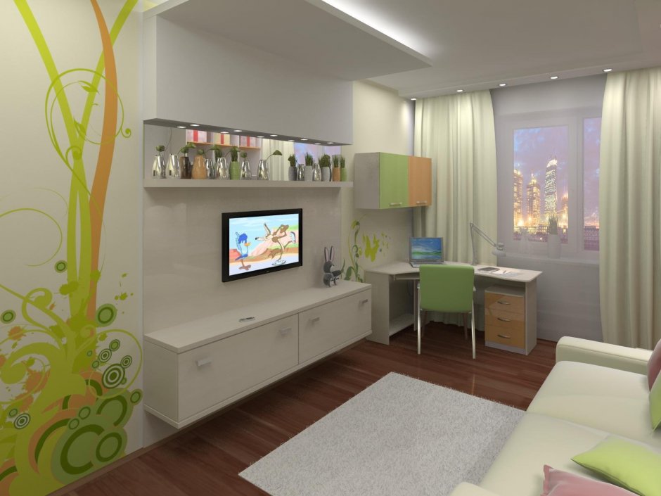 Детские современные комнаты в квартире