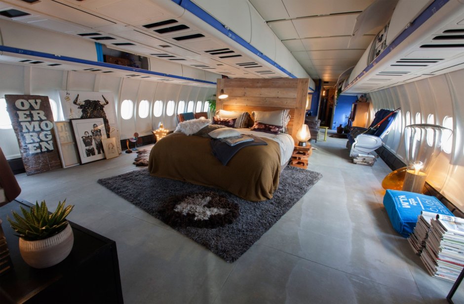 Спальня в самолете