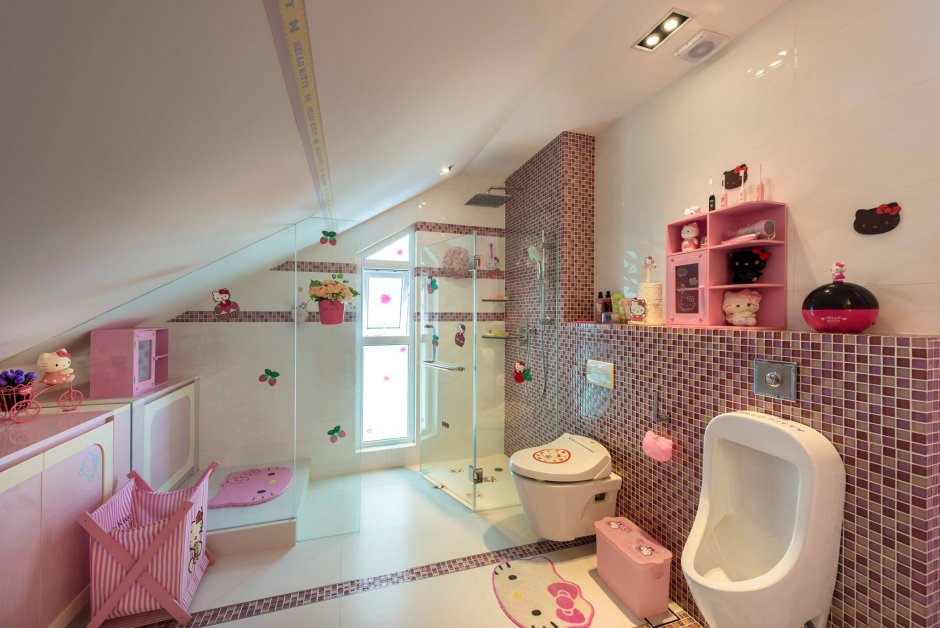 Ванная комната для девочек