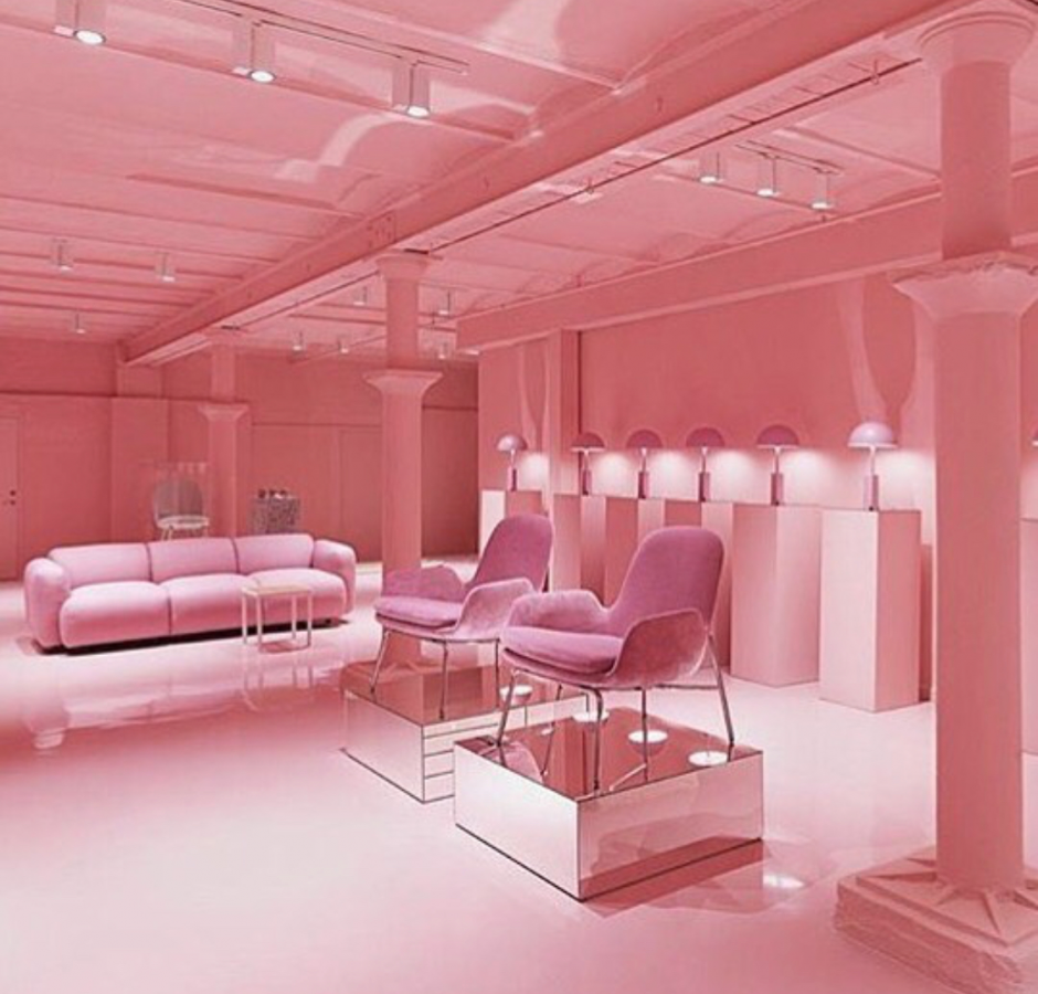 Розовая комната Больничная фон для фотошопа