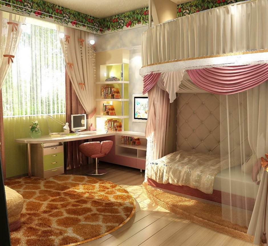 Детская спальня в квартире