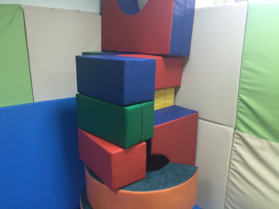 Мягкие кубики для игровой комнаты