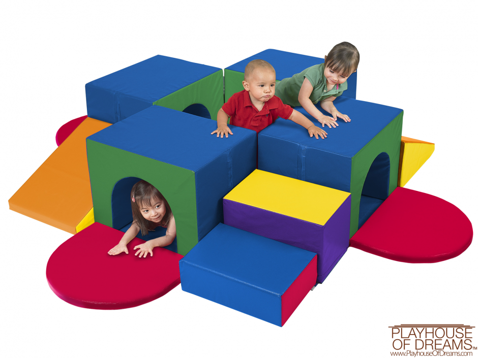 Мягкие игровые модули для детской игровой комнаты