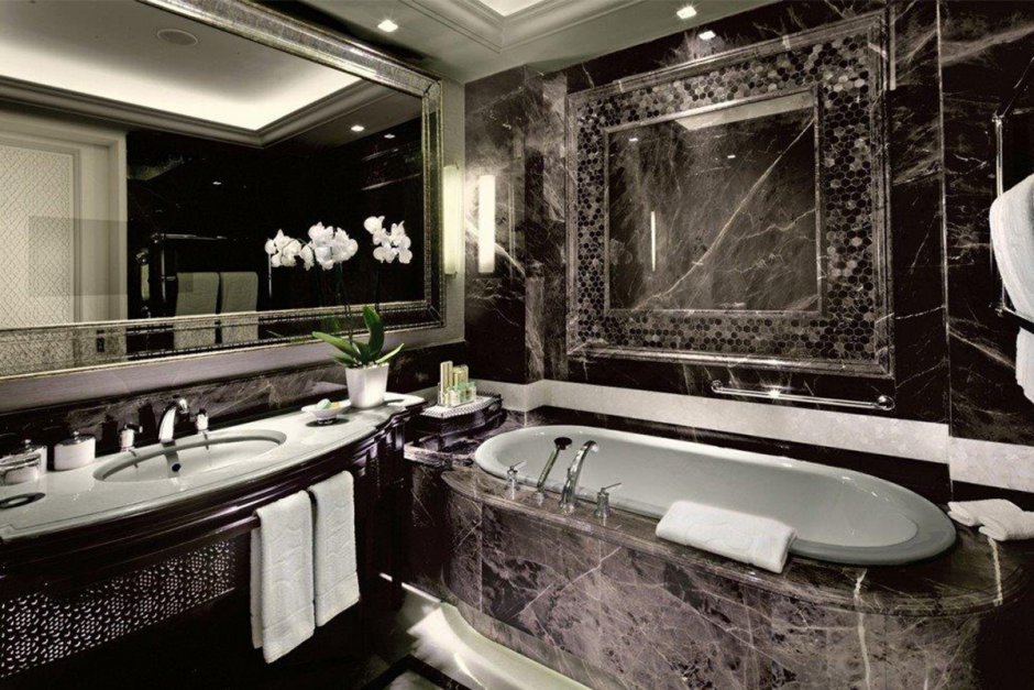 Ванные комнаты в дорогих отелях
