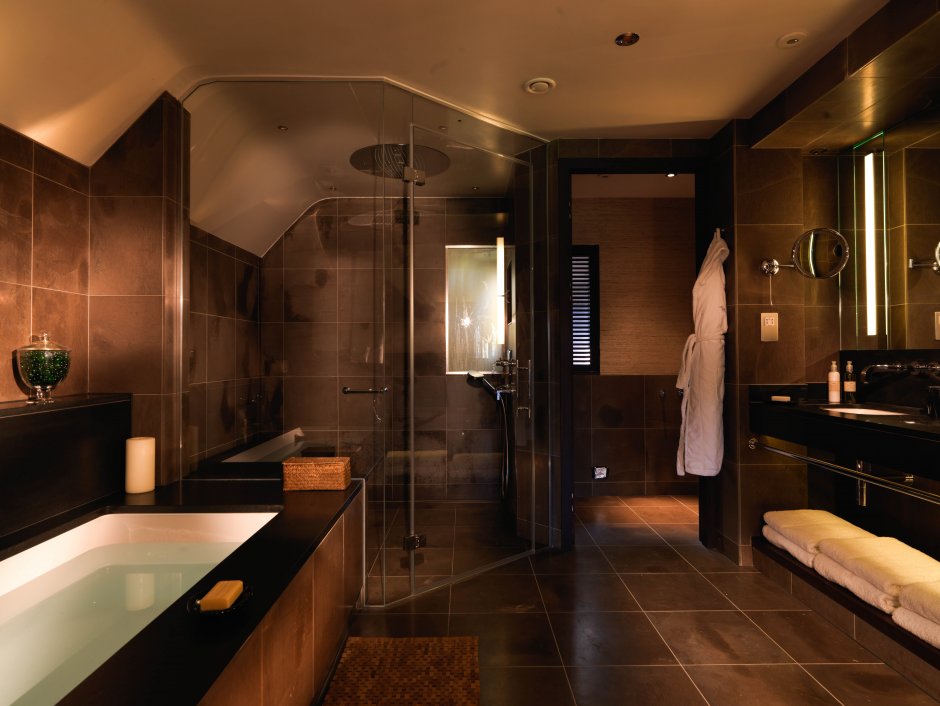 Ванная комната в дорогих отелях (33 фото)