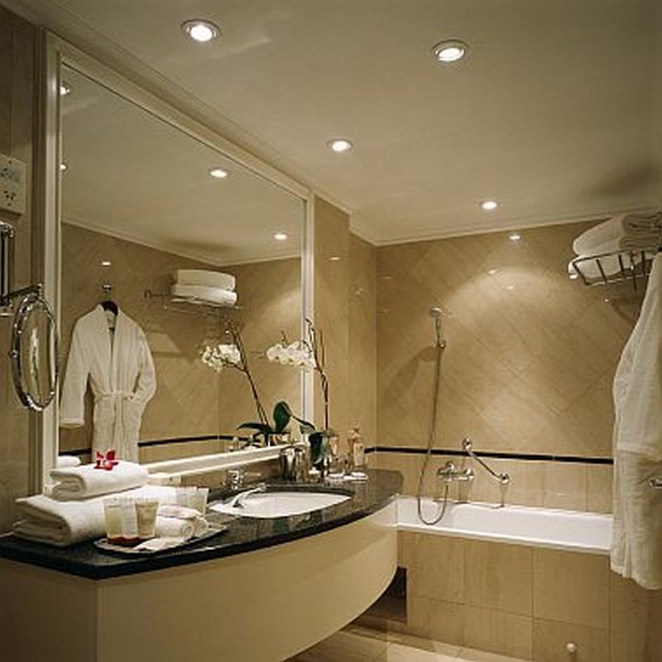 Ванные комнаты в отелях