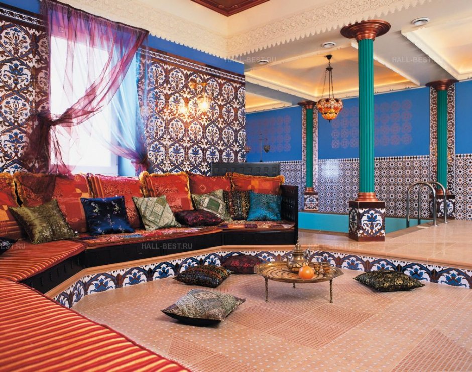 Марокканский стиль в стиле этно