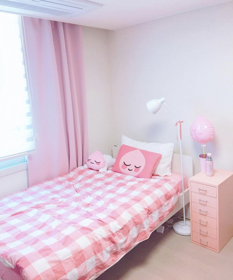 Милые розовые комнаты