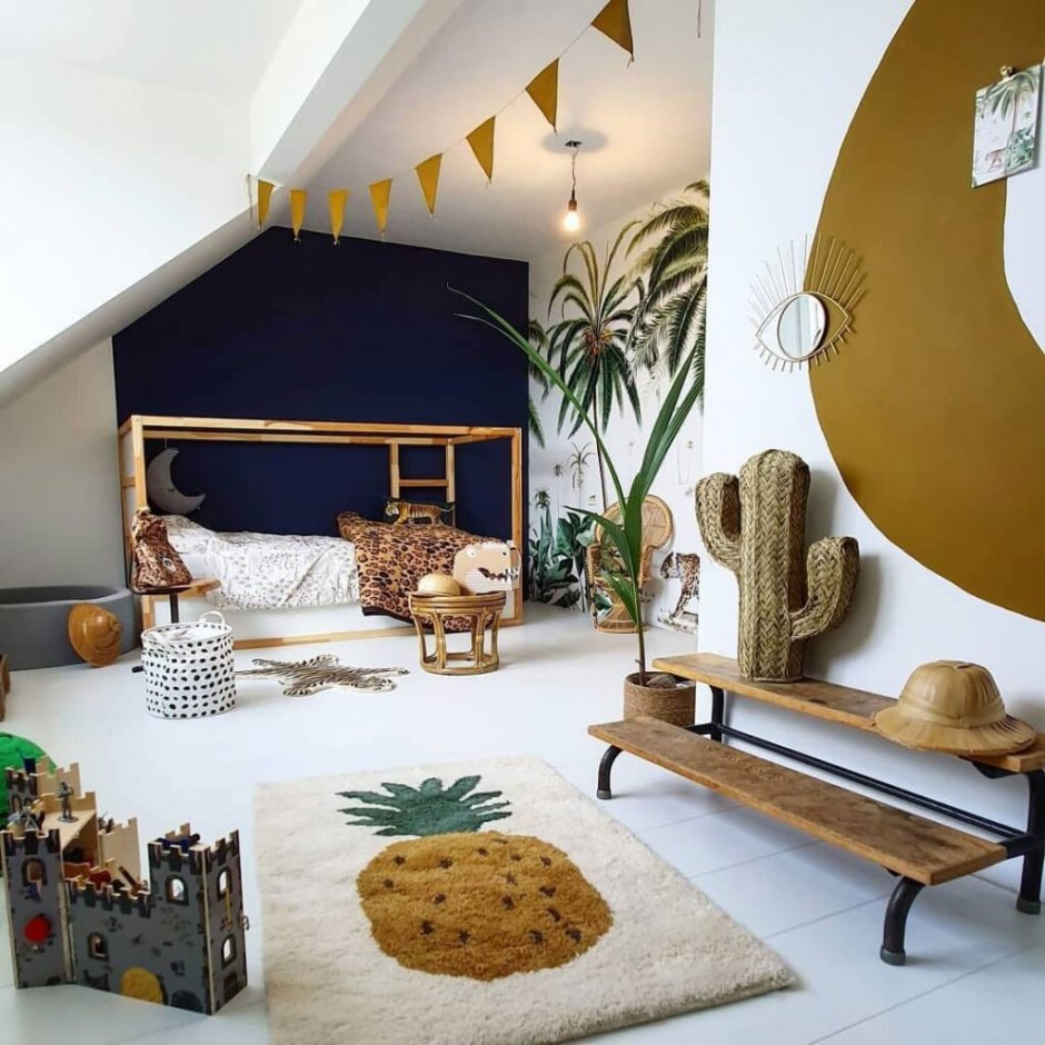 Детская комната в африканском стиле