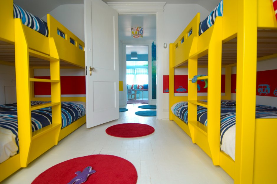 Уютный интерьер детской комнаты