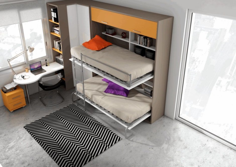 Многофункциональная мебель трансформер для малогабаритных квартир
