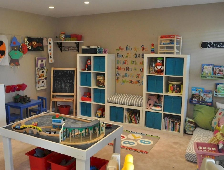 Организация пространства детской игровой комнаты