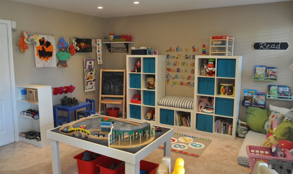 Организация пространства детской игровой комнаты