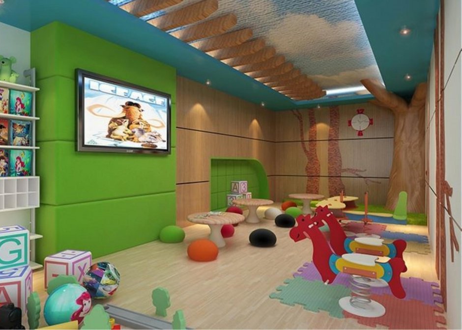 Декорации для детских игровых комнат
