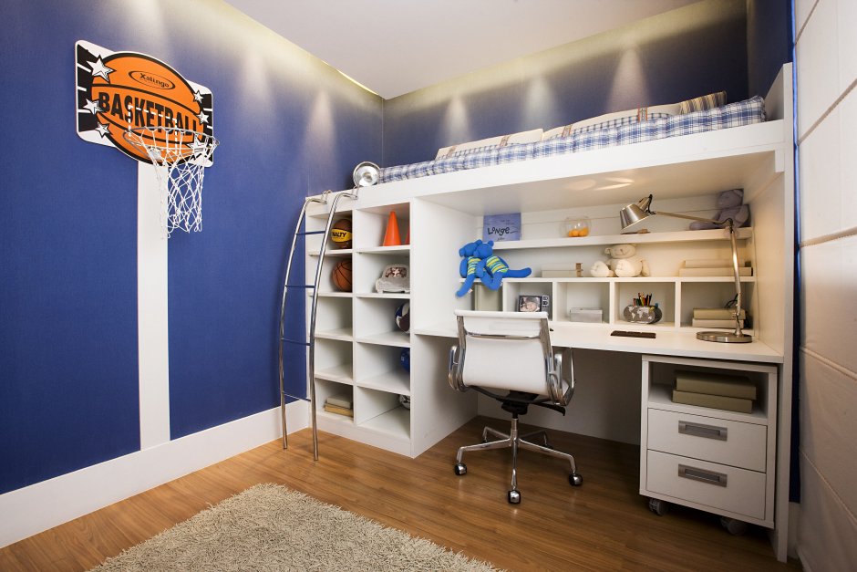 Детская комната баскетболиста