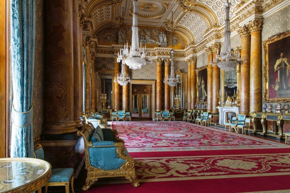 Букингемский дворец белая комната