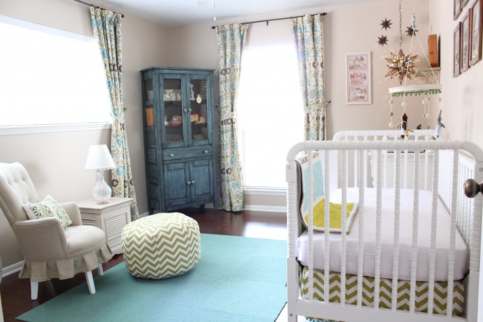 Детская комната новорожденного икеа реальные