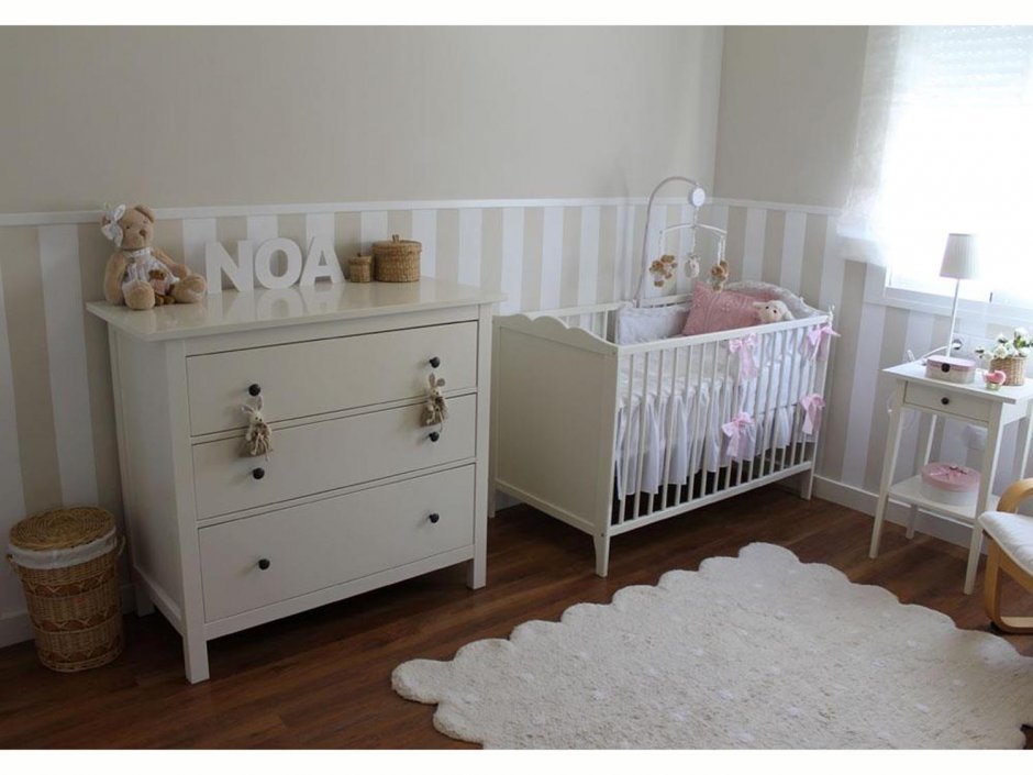 Детская комната для новорожденного икеа