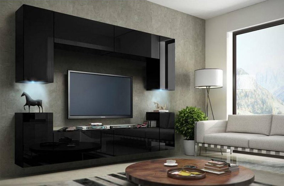 Стенка для телевизора в гостиную