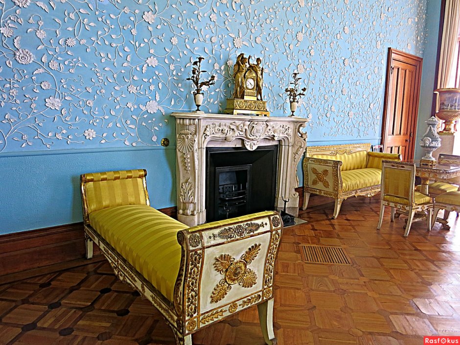 Голубая комната в Алупка Воронцовский дворец