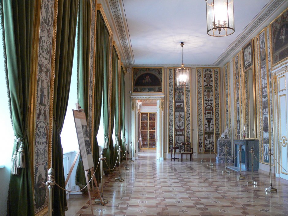 Арабесковая гостиная Строгановского дворца
