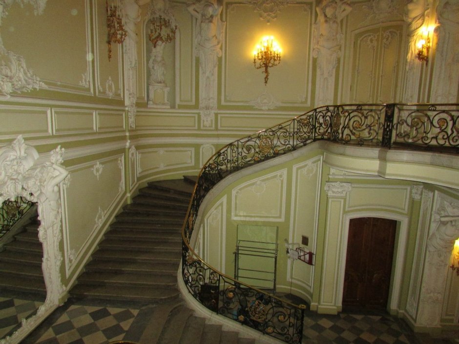 Штакеншнейдер дворец Белосельских-Белозерских интерьер
