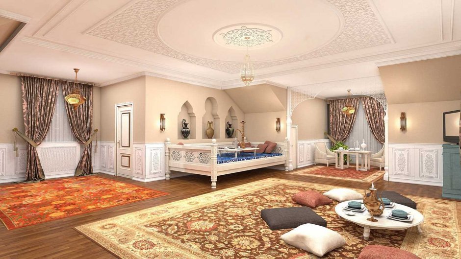 Гостиная в узбекском стиле
