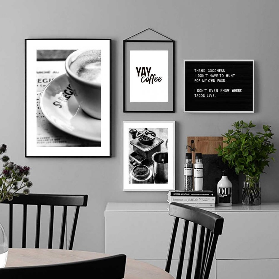 Постеры для кухни на стену (61 фото)