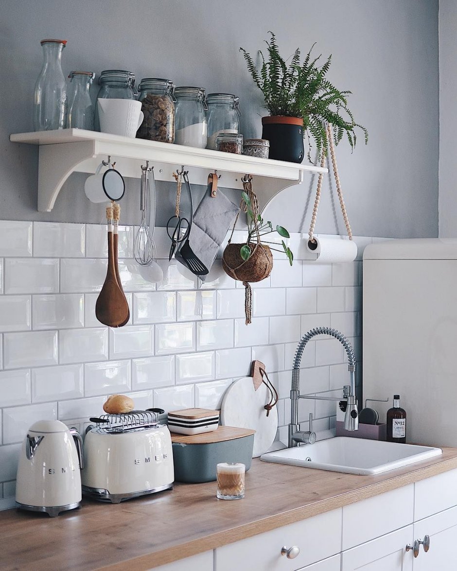 Кухонная посуда в скандинавском стиле