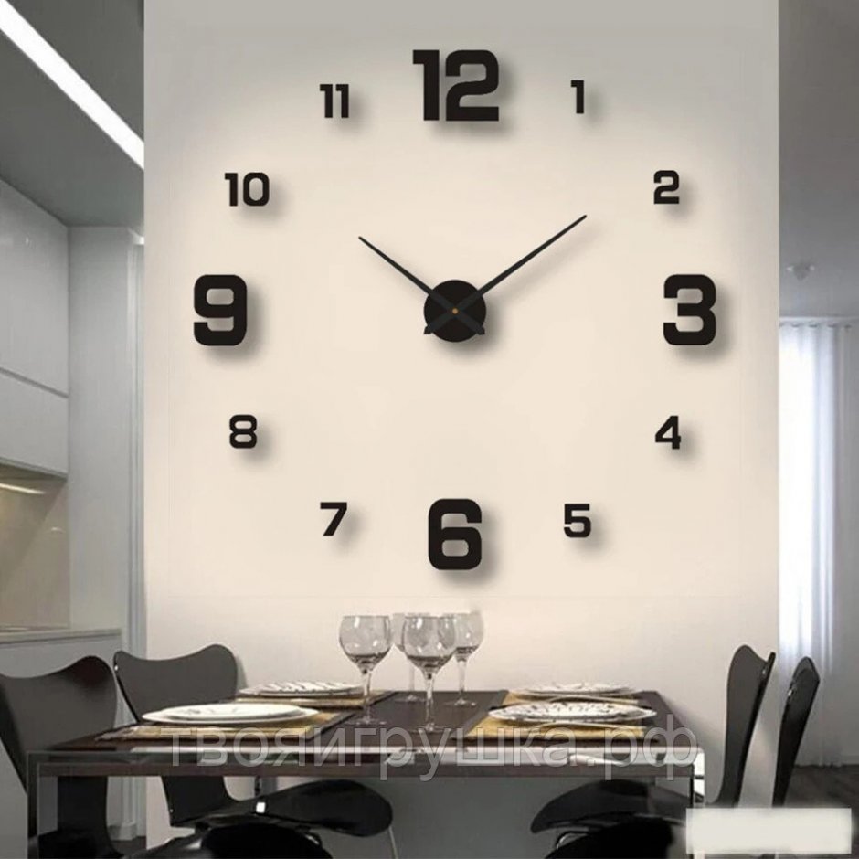 DIY Clock настенные 3d часы 2021