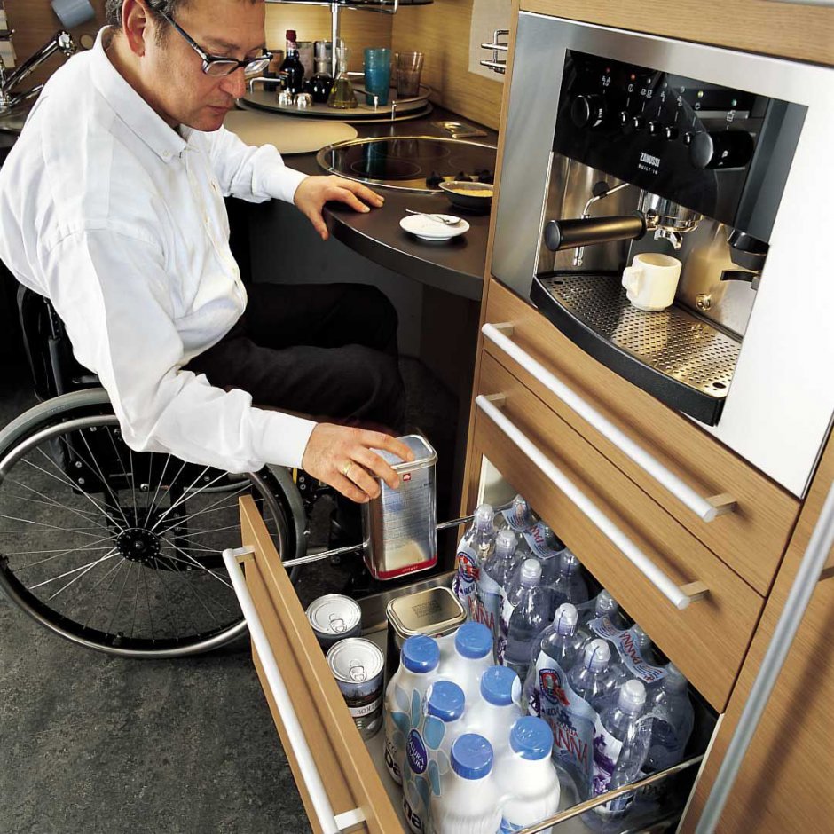 Полезные принадлежности для инвалидов кухня