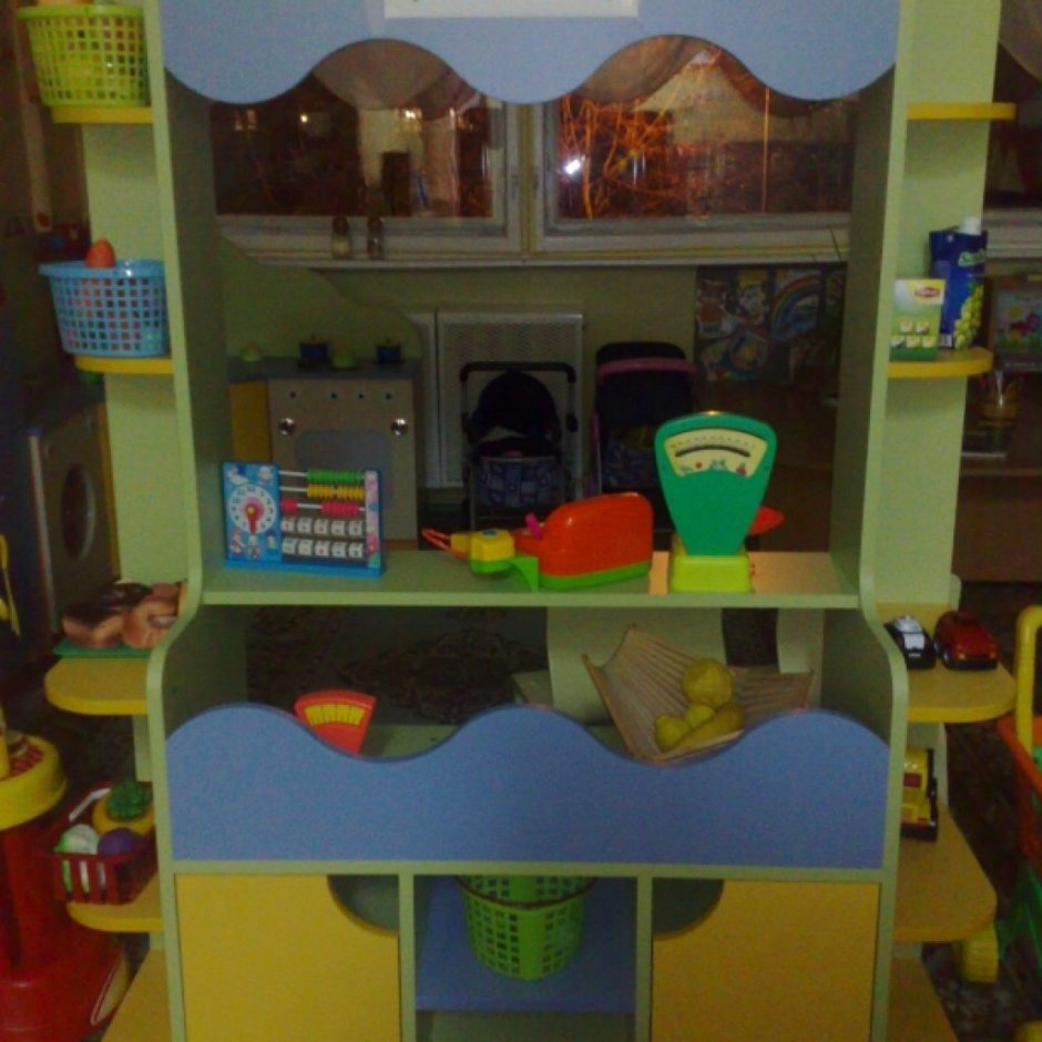 Игровой модуль магазин для детского сада
