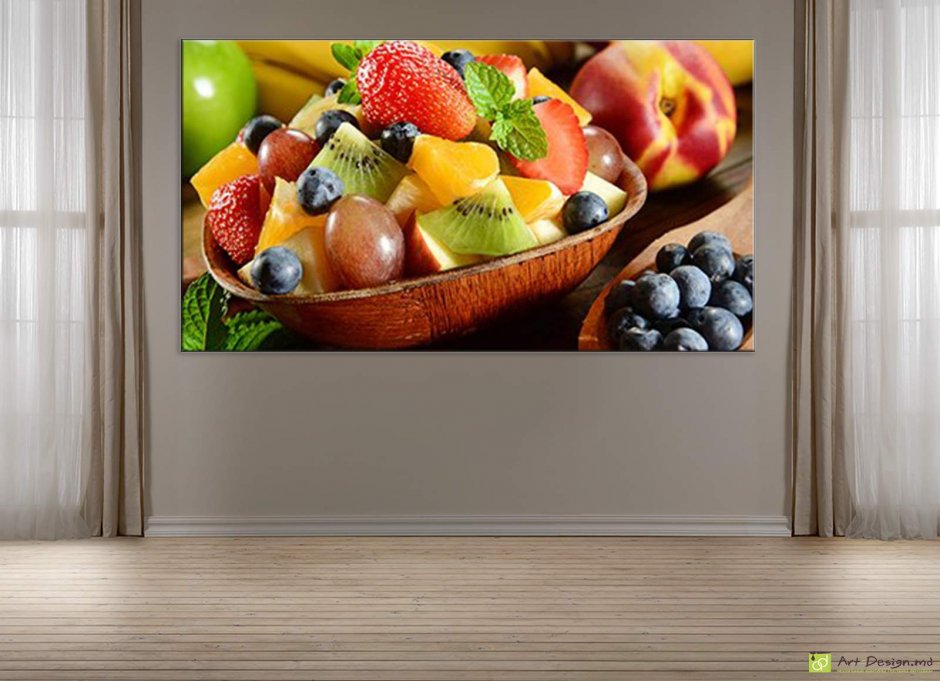 Постеры с фруктами 3д