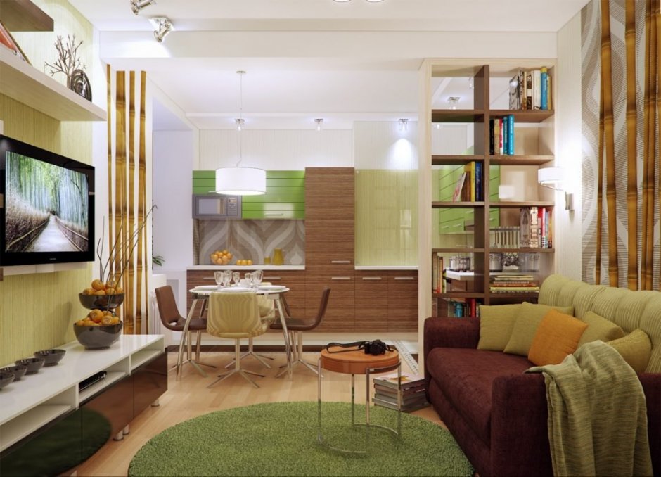 Балкон Объединенный с комнатой