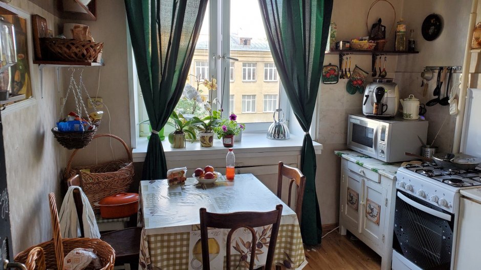 Проект кухни в Советской квартире