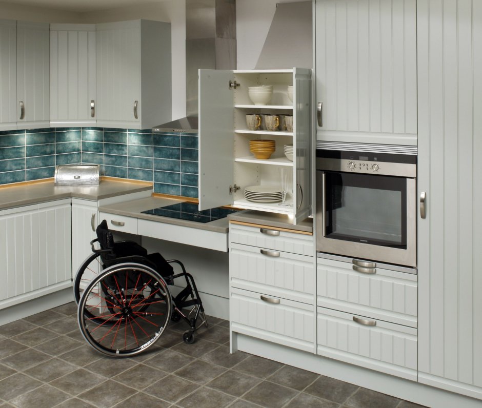 Кухонная мебель для колясочников