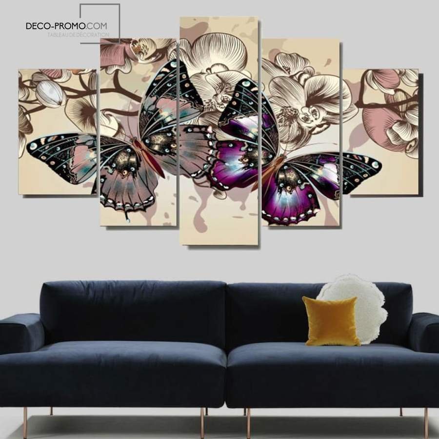 Картины на кухню с бабочками (33 фото)