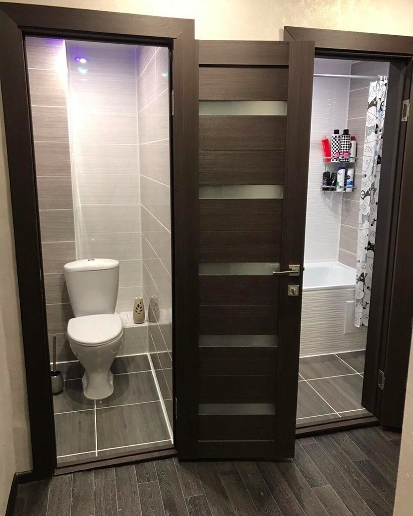 Ванная комната дверь