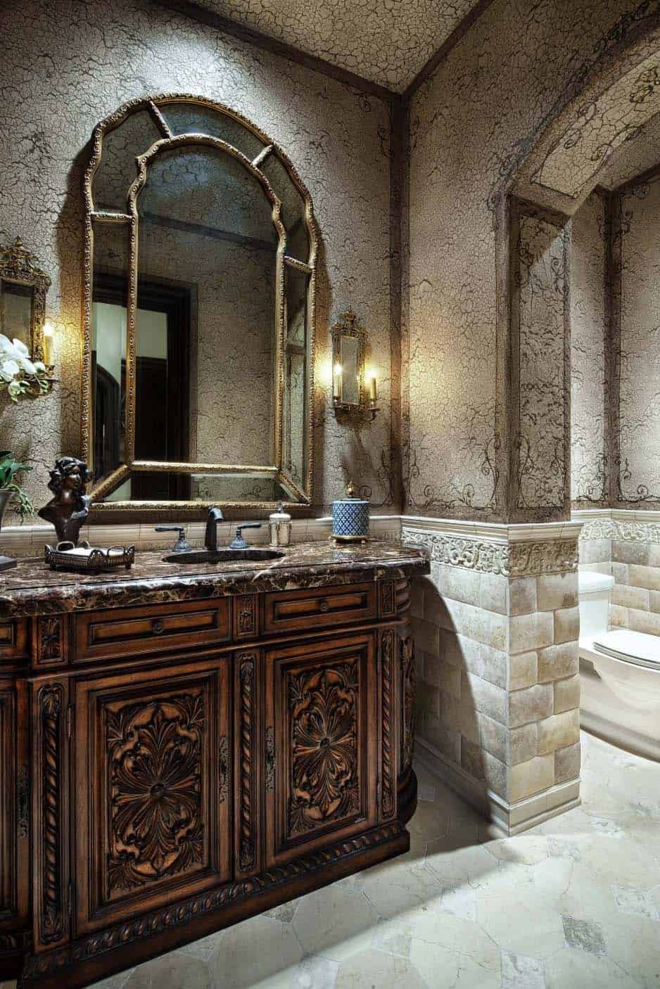Ванная комната в стиле Тоскана