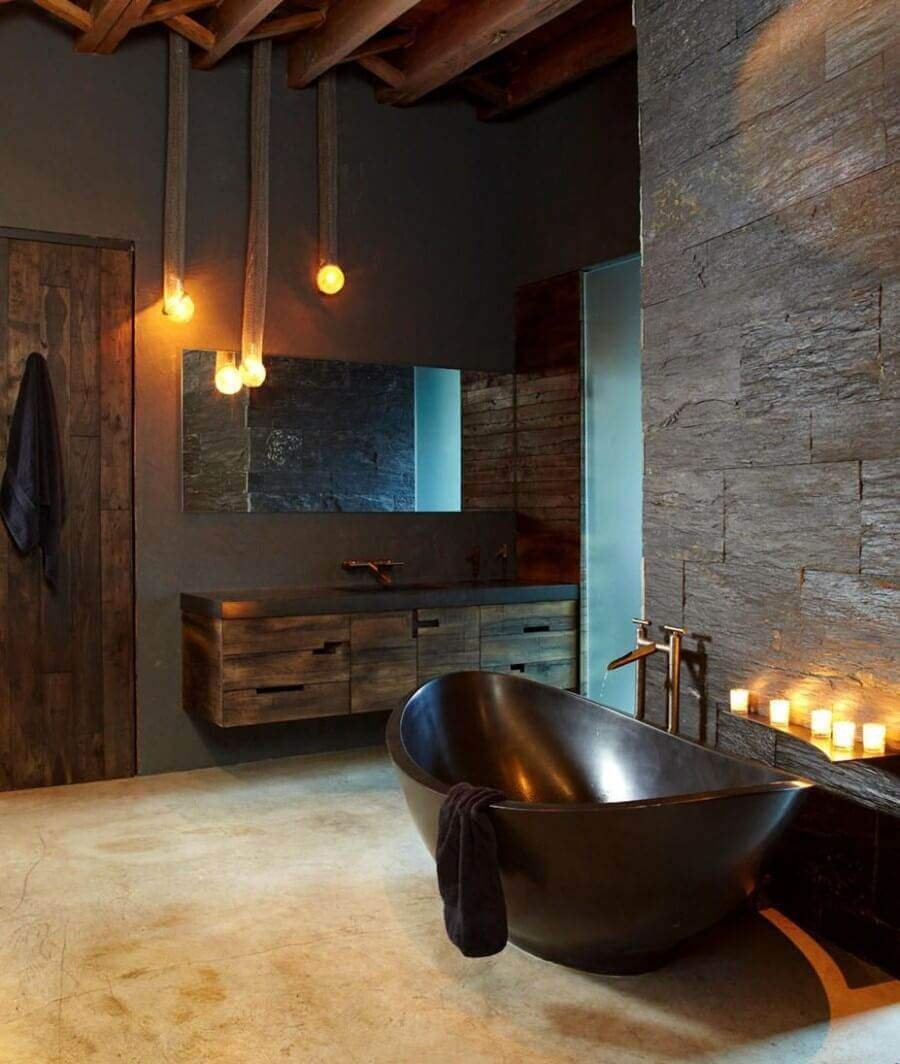 Ванная комната в стиле Индастриал