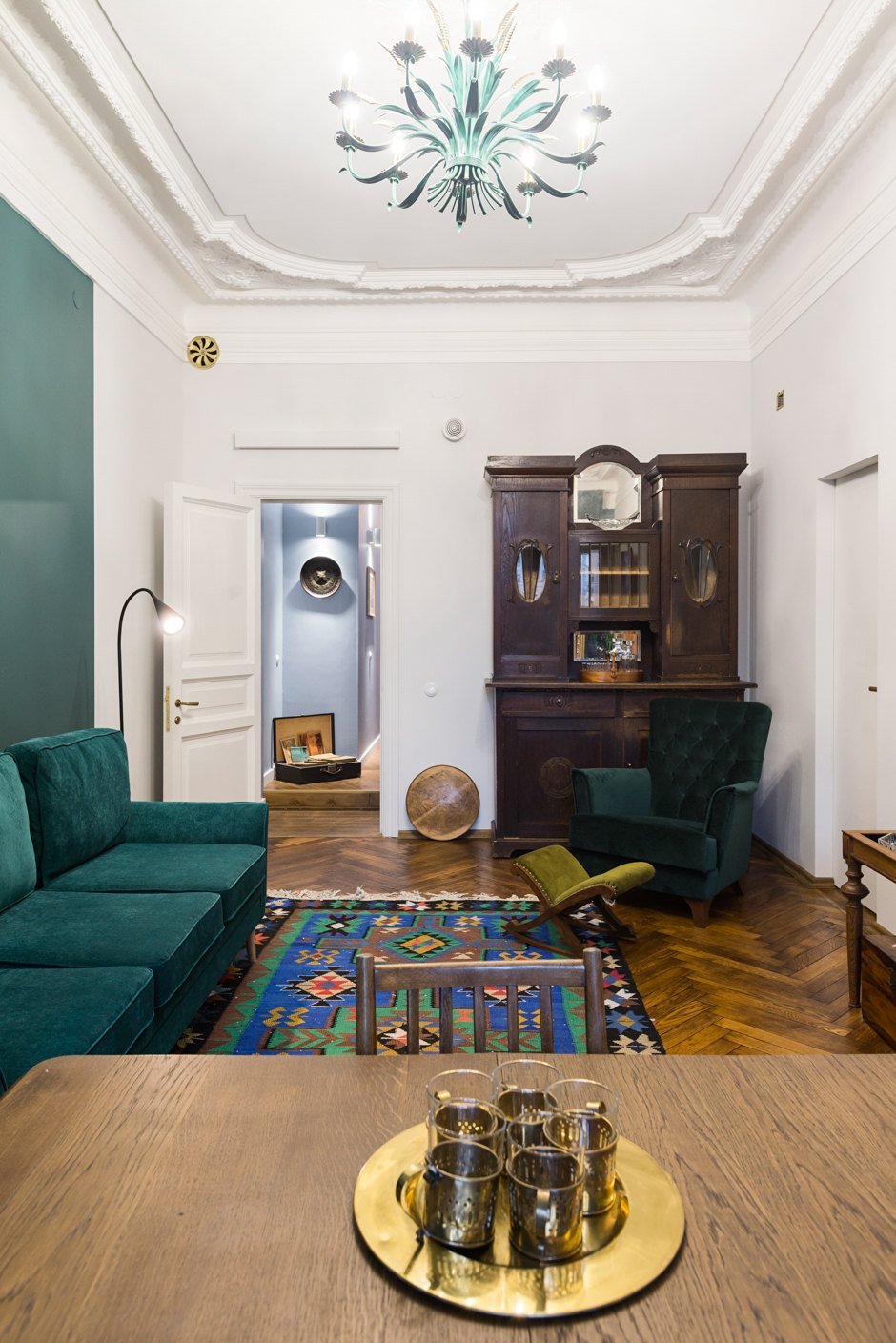 Интерьер квартиры в доходном доме в Москве 7 комнат